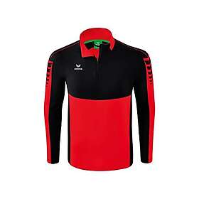 Erima Six Wings Training Half Zip Long Sleeve T-shirt Röd XL Man