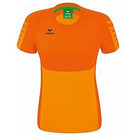 Erima Six Wings Short Sleeve T-shirt Orange 42 Kvinna