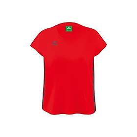 Erima Essential Team Short Sleeve T-shirt Röd 36 Kvinna