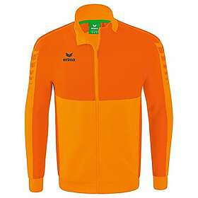 Erima Six Wings Worker Full Zip Sweatshirt Orange 116 cm Pojke