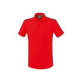 Erima Functional Short Sleeve Polo Röd 140 cm Pojke