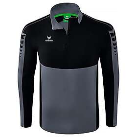 Erima Six Wings Training Half Zip Long Sleeve T-shirt Grå 140 cm Pojke