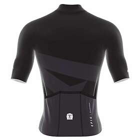 Bioracer Epic Bit Map Short Sleeve Jersey Blå M Man