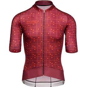 Bioracer Epic Bit Map Short Sleeve Jersey Röd 2XL Man