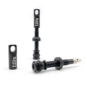 Töls Tubeless Presta 44 Mm Valves Röd