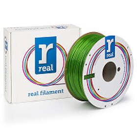 Real PETG filament Transparent Grön 2,85mm 1kg