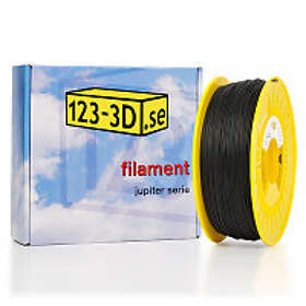 123-3D TPE flexibel filament Svart 1,75mm 0,5kg
