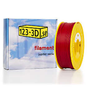 123-3D ABS filament Röd 1,75mm 1kg