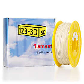 123-3D TPE flexibel filament Vit 1,75mm 0,5kg