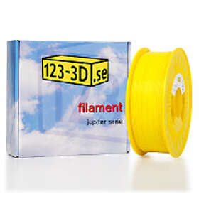 123-3D PLA filament Gul 1,75mm 1,1kg High Speed