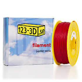 123-3D TPE flexibel filament Röd 1,75mm 0,5kg