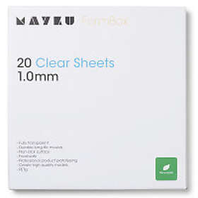 CLEAR Mayku Sheets Transparent 1mm 20st