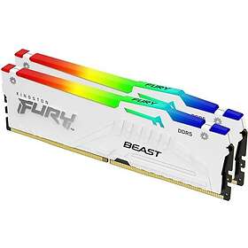 Kingston Fury Beast White RGB DDR5 6000MHz 2x32GB (KF560C30BWEAK2-64)