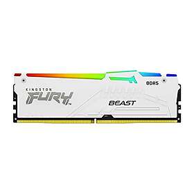 Kingston FURY Beast White RGB DDR5 6400MHz 2x16GB (KF564C32BWEAK2-32)