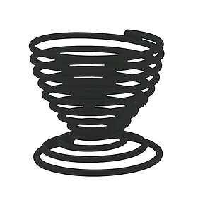 Point-Virgule A'Domo PV-CHR-3187 Wire Egg Cup, Steel, Black