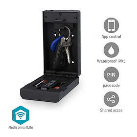 Nedis SmartLife Key Safe Bluetooth Utomhus Nyckelhål BTHKB10
