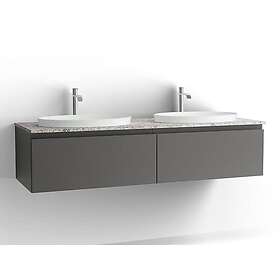 Vedum Tvättställsskåp Flow 1500 Dubbel med 2 Lådor FL KOM 1500D 2L KULÖR 84919153