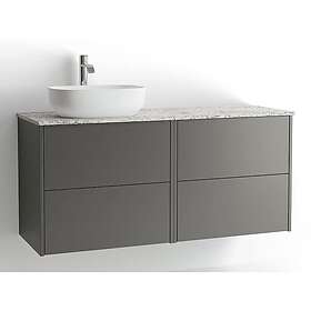 Vedum Tvättställsskåp Mezzo Frame 1200 med 4 Lådor MEZ FR KOM 1200V/H MOA KUL 661829299