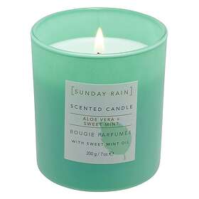 Sunday Rain Scented Candle Aloe & Sweet Mint 200g