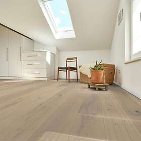 Parkettgolv Floorit Ek Madita Vit Mattlack 1-stav 16008