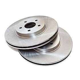 Jeu De 2 Disques De Frein Avant Ventilés FEBI BILSTEIN - 5 Trous, Diamètre 295mm, épaisseur 28mm - Compatible Mercedes Classe A/B/CLA/GLA