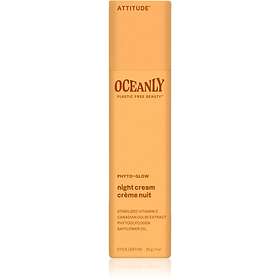 Attitude Oceanly Night Cream Uppljusande nattkräm med vitamin C 30g