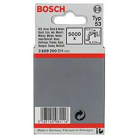 Bosch Häftklammer 2609200211; 11,4x10 mm; 5000 st.; typ 53