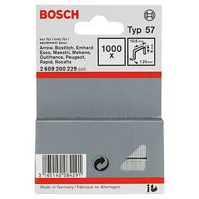Bosch Häftklammer 2609200229; 10,6x6,0 mm; 1000 st.; typ 55