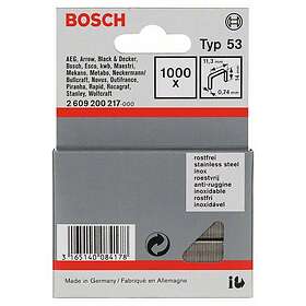 Bosch Häftklammer 2609200217; 11,4x14 mm; 1000 st.; typ 53