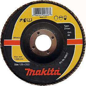 Makita Lamellrondeller P-65517; 125x22,5 mm; K80