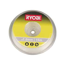 Ryobi Trimmertråd RAC102; 2,0 mm/15 m; (rund)