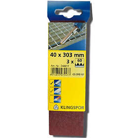 Slipband Klingspor CS 310 XF; 13x457 mm; G120; 3 st.