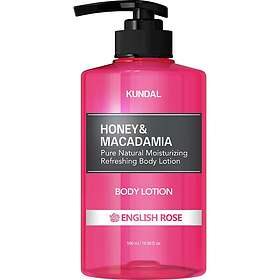 Kundal Honey & Macadamia Pure Body Lotion English Rose 500ml