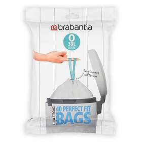 Brabantia PerfectFit avfallspåse 30 liter O 40 st