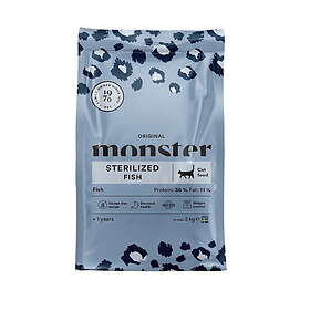 Monster Cat Original Sterilized Fish 2kg