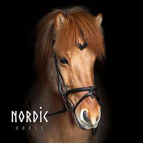 Nordic Horse Huvudlag Black Leaves