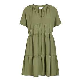 Vila viPrisilla S/S V-neck Short Dress