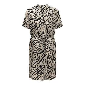 Only Carmakoma Klänning carNova Life SS V-neck Blk Dress