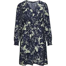 Vero Moda Curve Skjortklänning vmAbbi Nan LS Blk Shirt Dress Wvn