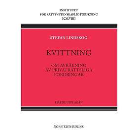Kvittning : Om avräkning av privaträttsliga fordringar