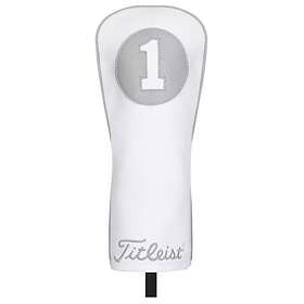 Titleist Frost Out Leather Headcover White/Grey