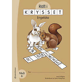 Rätt i krysset Engelska Nivå 6 (5-pack) Nivå 6