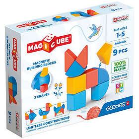 Geomag Magicube Shapes Animals Recycled 9 bitar