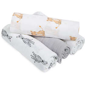 Aden + Anais by Muslinfilt Swaddle 4-pack