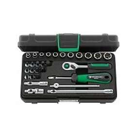 Stahlwille STW 1/4" topnøglesæt 40/23/6QR, 29 dele