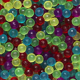 Panduro Hobby Waterbeads 800-pack Transparent, vattenpärlor i 5 olika färger