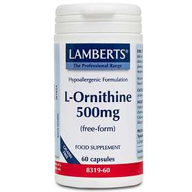 Lamberts L-Ornithine 500mg 60 Kapslar