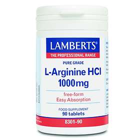 Lamberts L-Arginine HCI 1000mg 90 Kapslar