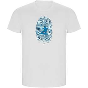 Kruskis Snowboarder Fingerprint Eco Short Sleeve T-shirt (Herr)