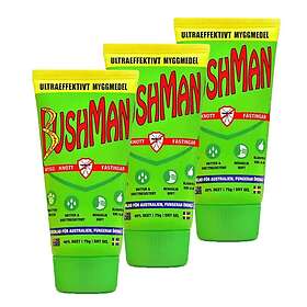 Bushman 3-pack Insektsavstötande Dry Gel
